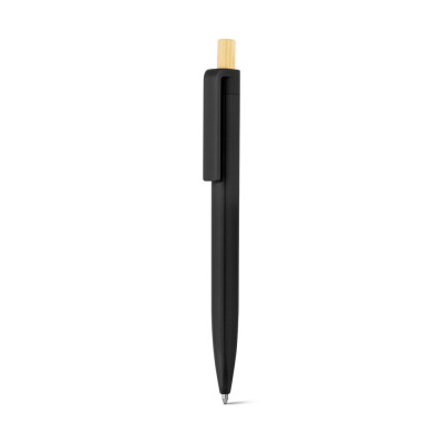 ZARA. Recycled ABS (100 rABS) ballpoint pen with bamboo button